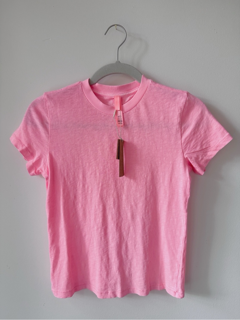 SKIMS Coral Worn In Jersey Short-Sleeve T-shirt - NWT